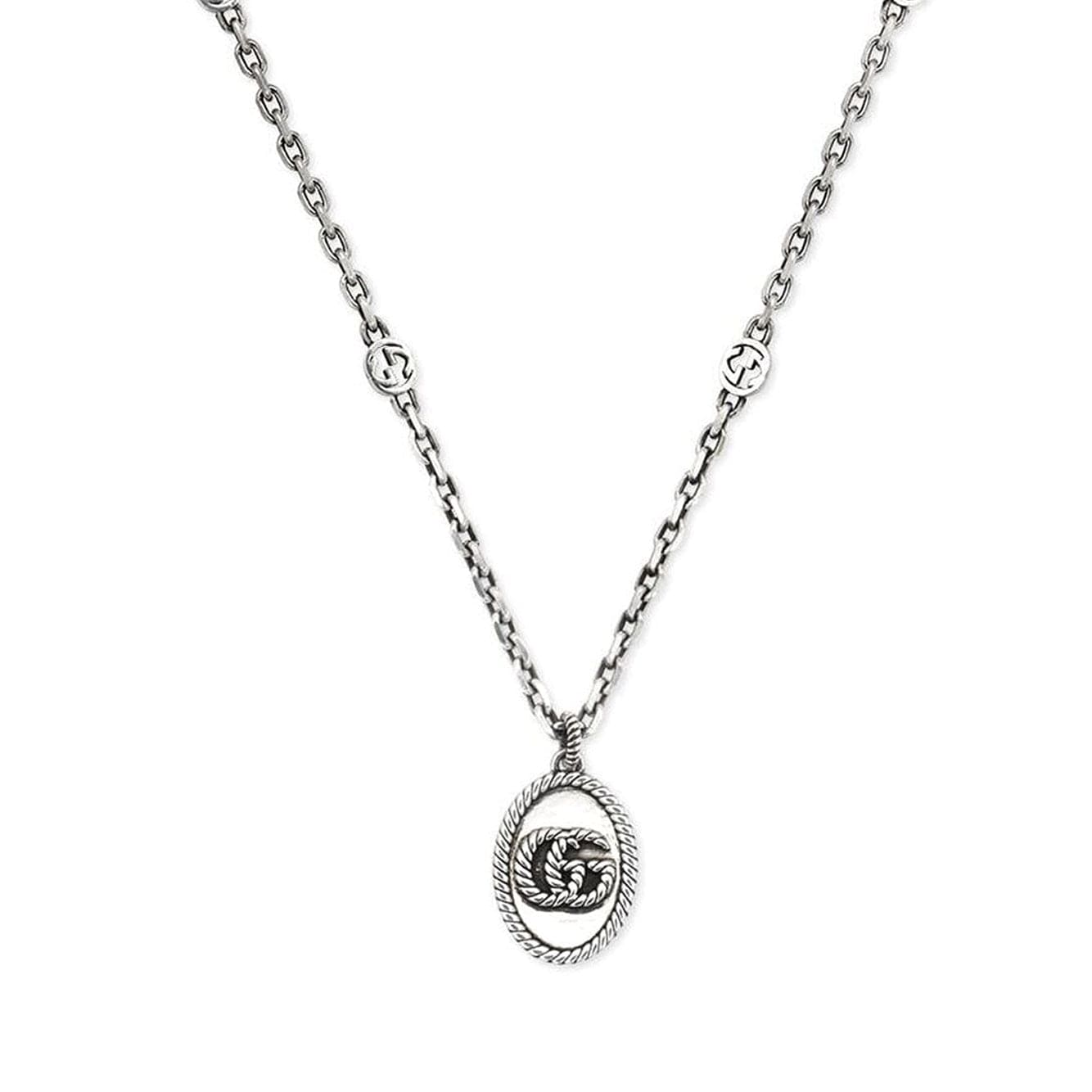 Double G Pendant Necklace
