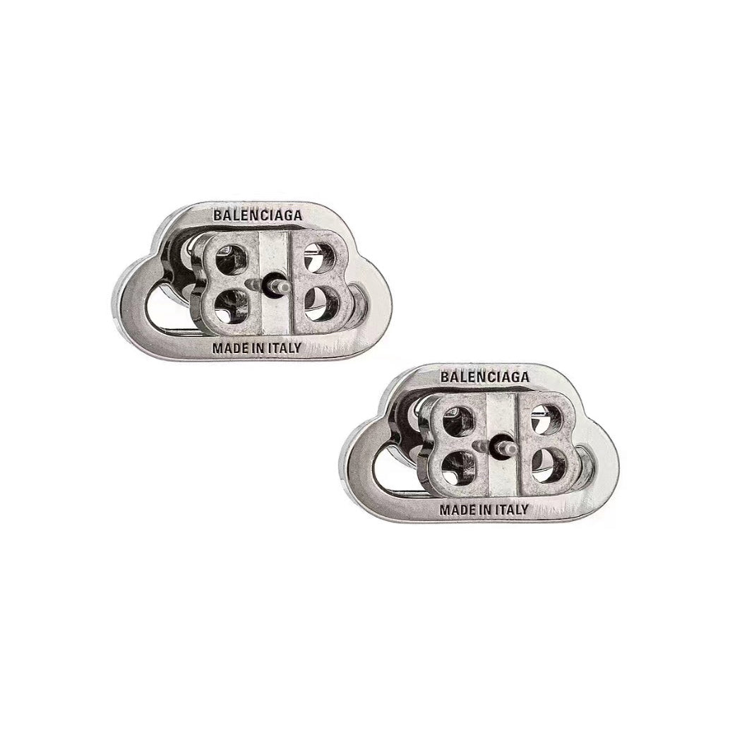 18K BB Vintage Earrings